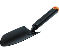 ASFASFq-Déplantoir, Pour sols durs, Longueur : 30 cm, Tête en acier résistant/Manche en plastique, Noir/Orange, Ergo, 1027017