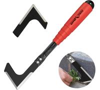 ASFASFq-Désherbeur de Fissures, Désherbeur Manuel avec Manche, Couteau Désherbeur pour Éliminer Mauvaises Herbes et Mousses, Desherber de Jardinavec pour Jardindes Fissuresde Désherbage