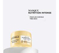 Asfasfq-Dessange - Routine Cheveux Nutrition Intense Nutri-Extrême Richesse - Shampoing 280ml + Masque 280ml + Soin Sans Rinçage 110ml - Nourrit La Fibre, Les Longueurs & Pointes - Cheveux Très Secs