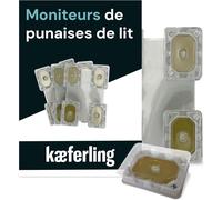 ASFASFq-Détecteurs Punaise Lit Produit Puissant Contre Nuisibles 4 Pièces Compatible Housse Protection