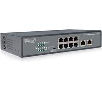 ASFASFq-Digitus DN-95323-1 commutateur réseau Fast Ethernet (10/100) Connexion Ethernet, supportant l'alimentation via ce port (PoE) Gris