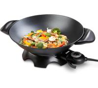 ASFASFq-Domo DO-8708W Grand Wok Electrique Aluminium Noir 5 L