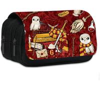 Asfasfq-Doyomtoy Cartables Et Sacs À Dos > Trousses À Crayons, Noir/Rouge, Trousse À Crayons Pour Enfant