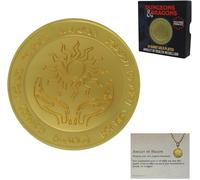 Asfasfq-Dungeons & Dragons - Médaille En Métal Plaqué Or Collector