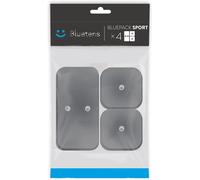 Asfasfq-Duo Sport Pack De 4 Électrodes M Et 8 Électrodes S Gris