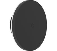 Asfasfq-Eglo Valgiano Applique Murale Led Avec Support Magnétique, Spot Mural Sans Fil Tactile À Intensité Variable, Rechargeable Par Usb, Rond, Plastique Noir, Blanc Chaud ¿ Blanc Froid, Ip44, Ø 15