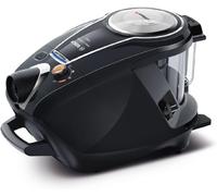ASFASFq-Electroménager Série 8, BGS7MS64, aspirateur traîneau sans Sac ProSilence, extrêmement Silencieux, Technologie SensorBagless et système de Nettoyage Intelligent du Filtre, Noir