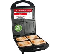ASFASFq-EMERIO ST-111153.4 Machine à croque-monsieur noir