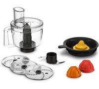 Asfasfq-Ensemble De 6 Accessoires Pour Robots Pâtissiers Coach Et I Coach Touch, Bol Multifonction + Disques À Râper + Lame Hachoir + Presse-Agrume, Fresh Box Xf652012