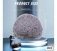 ASFASFq-Ensemble de housses en mousse pour microphone cravate - Mini filtre anti-pop à clipser - Pour intérieur et extérieur - Enregistrement plus clair - Équipement de réduction du bruit
