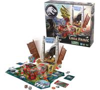ASFASFq-EPOCH Games - Jurassic World T-Rex Panic - Jeu de société et Jouet pour Enfants dans l'univers des Dinosaures - 7514