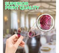 Asfasfq-Evergreen Goods 20 Feuilles A4 Papier Vinyle Transparent Brillant Imperméable Auto-Adhésif, Impression Haute Définition Pour Imprimantes Laser, Idéal Pour Étiquettes, Photos, Autocollants & D