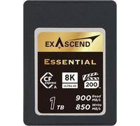 ASFASFq-Exascend Essential CFexpress Carte type A certifiée VPG200, lecture soutenue 900 Mo/s, compatible avec Sony a1 / a7S III / a7 IV / FX3 / FX6 (1 To)