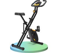 Asfasfq-F-Bike Pro Vélo D¿Appartement Pliable I Vélos D'appartement Extra Silencieux Jusqu'à 150 Kg Avec Selle Confort, 16 Niveaux, Fonction App, Silencieux, Velo D Appartement Pliable