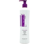 Asfasfq-Fanola Masque No Yellow Anti-Jaune 350 Ml - Spécial Cheveux Gris, Rincés, Colorés, Mèches, Blond Clair - Pigment Violet Neutralise Les Indésirables Jaune - Professionnel