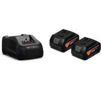 ASFASFq-FEIN Set de démarrage GBA 18V/5 Ah AS ProCORE 18 V 5.0 Ah AS avec 2 batteries lithium-ion ProCore 18V 5.0 Ah et 1 chargeur rapide GAL 1880 CV.