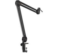 ASFASFq-FIFINE Bras de Micro, Suspension Supports de Microphone, 3/8'' vers 5/8'' Vis Adaptateur, pour K658 AM8 K688 A8 et Autres Micros, pour Studio Enregistrement Vidéo