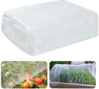 ASFASFq-Filet Anti Insecte 1,2 m x 3 m, Filet de Protection Anti-Insectes en Maille Fine pour Jardin, Blanc Filets pour Jardin, Filet Protection Potager pour Protection des Plantes, Fleurs, Légumes,