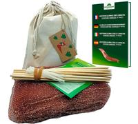 ASFASFq-Filet Anti limaces et escargots cuivre 2.0 : répulsif limaces en cuivre, 10 m et 15cm de Hauteur Double Mailles + 20 piquets Bambou : Anti limace Naturel pour Potager en Permaculture