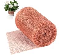 ASFASFq-Filet Cuivre Anti Limace Et Escargots Jardin12.7cmx15m,Piege A Limace Ruban Cuivre Anti Limace,Protection Du Jardin Contre Les Limaces él ectrochimique,Grillage Souple Anti Rongeur Bloquer Le