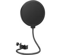 ASFASFq-Filtre Anti Pop, Microphone Filtre Anti-Pop Professionnel Compatible avec Les Microphones Yeti, Blue, MXL, Snowball, Hyperx, Quadcast et Autres Double Réduction du Bruit, Réglable à 360°