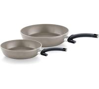 Asfasfq-Fissler Ceratal Comfort Lot De Poêles À Frire, 2 Pièces, Poêle Anti-Adhésive En Aluminium À Revêtement En Céramique (24+28 Cm), Compatible Induction