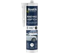 ASFASFq-FIXPRO ¿ Mastic Auto et Bateau MSP 104 ¿ Colle et Joint ¿ Tous matériaux ¿ Résiste aux Intempéries et à l¿Eau de Mer ¿ Mastic Hybride Polymère ¿ Couleur : Noir ¿ 1 Cartouche 290 ml