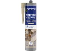 ASFASFq-FIXPRO ¿ Mastic Colle de Fixation MSP 115 Pierre Et Beton ¿ Intérieur/Extérieur ¿ Réparation Pierre & Beton ¿ Mastic Hybride Polymère ¿ Ton Pierre ¿ 1 Cartouche 290 ml