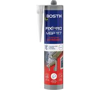 ASFASFq-FIXPRO ¿ Mastic Colle de Fixation MSP 117 Conditions Extrêmes ¿ Intérieur/Extérieur ¿ Collage Même Sous la Pluie ¿ Mastic Hybride Polymère ¿ Blanc ¿ 1 Cartouche 290 ml
