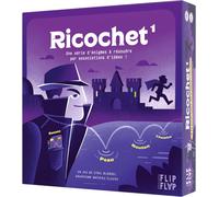 Asfasfq-Flip Flap Ricochet - A La Poursuite Du Comte Courant - Jeu De Société - Enquête Et De Déduction - Association D'idées - Solo Ou Coopératif - 30 Énigmes - Jeu De Mots - Devinettes - Rébus