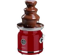 Asfasfq-Fontaine À Chocolat Fun Chocolicious. Puissance 90 W, Design Rétro, Tour En Acier Inoxydable, 3 Niveaux De Chute D'eau, Pièces Détachables Et Lavables Au Lave-Vaisselle.