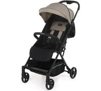 Asfasfq-Foppapedretti Poussette Compacte Voilà, Pour Enfant 0-22 Kg (0-4 Ans), Fermeture À 1 Main, Self-Standing, Dossier Réglable, Transportable, Porte-Objets, Cadre En Aluminium, Sable