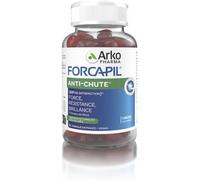 Asfasfq-Forcapil Anti-Chute Gummies Chute De Cheveux - Résistance - Vitalité - Brillance - Goût D'abricot 60 Gummies