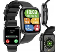 Asfasfq-Forever Montre Connectée Igo Watch 3 Nior ¿ Montre Connectée Femme Et Homme 1,83"" - Montre Sport Avec Podometre Et Suivi Du Sommeil - Smartwatch Android Et Ios - Montre Connectee Étanche Ip67
