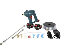 ASFASFq-FORUM EQUIPEMENT - Pulvérisateur Électrique Eco Sprayer compatible pulvérisateur ¿ Pulvérisateur Électrique Toiture Longue Portée 10m, Débit 120 L/H, Tuyau 6m, Portée du Jet 10m - 2 Batterie