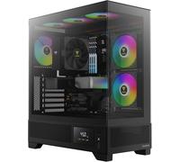 ASFASFq-GAMDIAS Boîtier PC, Tour Moyenne ATX Gaming