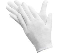 ASFASFq-Gants de Coton Blanc,Blanc Gants de Travail 12 Paires 9inch pour Bijoux Inspection Main Hydratant Mariage Atelier Ferme Jardin