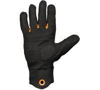 ASFASFq-Gants pour Haches et Outils, Gants de travail, pouces et doigts compatibles avec écran tactile, cuir synthétique/maille, taille 10, noir/orange, 1071150
