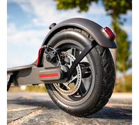 Asfasfq-Garde Boue Pour Trottinette Electrique Xiaomi M365/Pro, Garde-Boue Arrière Avec Support + Feu Arrière Led + Bande Réfléchissante, Accessoire De Remplacement De Scooter Xiaomi