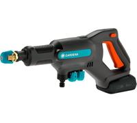 ASFASFq-Gardena Nettoyeur moyenne pression sans fil AquaClean 24/18V P4A, kit Ready-To-Use: Nettoyeur sans fil pour l'extérieur, 3 niveaux de nettoyage, pression max. 24 bars, batterie+chargeur (1480