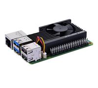 ASFASFq-GeeekPi Armor Lite V5 Active Cooler for Raspberry Pi 5, Aluminum Heatsink with PWM Fan for Raspberry Pi 5 4GB /8GB/16GB