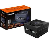 ASFASFq-GIGABYTE AORUS Elite P850W Alimentation - PCIe 5.0, 80 Plus Platinum, Conception entièrement modulaire, Ventilateur de 120 mm, Compatible ATX 3.0, Prise EU
