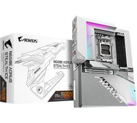ASFASFq-GIGABYTE B650E AORUS Stealth Ice Carte mère - AMD Ryzen série 9000, VRM 12+2+2 Phases, jusqu'à 8000 MHz DDR5 (OC), 1xPCIe 5.0 + 2xPCIe 4.0 M.2, LAN 2,5 GbE, WiFi 7, USB 3.2 Gen 2x2
