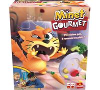 ASFASFq-Goliath - Minet Gourmet - Jeu de Société Pour Enfants - Pourras-tu Convaincre Le Chat Gastronome De manger Des Légumes - Jeu d'Adresse - A Jouer en Famille ou entre Amis - A Partir de 4 Ans
