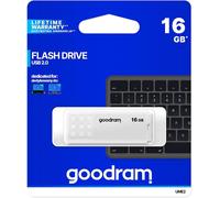 ASFASFq-GoodRam UME2-0160W0R11 PENDRIVE USB 16 Go USB 2.0 Blanc
