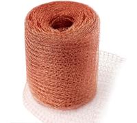 ASFASFq-Grillage Anti Rongeur de Haute Qualité, 100% Cuivre Anti Limace Escargot Souris Rat Oiseaux Nematodes Ferramol, Filet de Cuivre Tricot pour l'intérieur, Le Jardin(6 Mètres)