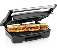ASFASFq-Grille-viande 117501 - Multifonction - Surface de cuisson 23 x 15 cm - 750 W Noir/Inox Brossé ¿01.117501.01.001