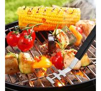 ASFASFq-Grilles de Cuisson Résistantes à La Chaleur, Lève-Grille, Outils de Barbecue pour Le Camping, Anti-brûlure, Accessoire de Barbecue, pour Monter, Retirer et soulever Les grilles de Barbecue