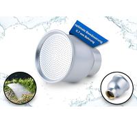 ASFASFq-GRK/S 600 Barre d'arrosage professionnelle Arrosoir Douchette de jardin Lance d'arrosage, entièrement métallique, connexion enfichable et système GEKA