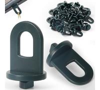 ASFASFq-Gucass Lot de 50 Clips pour Effet de Serre Installation Facile Attaches en Plastique pour Petite Serre Clips à Effet de Serre Polyvalents